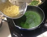 パスタ 小松菜ソースのリングイネ作り方10写真
