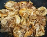 甘辛~豚肉のくわ焼き~作り方4写真