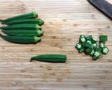 簡単!ピリ辛オクラ丼作り方4写真
