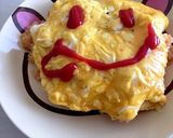 炊飯器で炊くケチャップライスのオムライス作り方3写真
