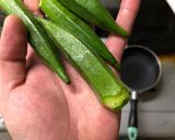 生ハムオクラロールバルサミコ風味作り方1写真