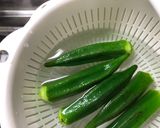 生ハムオクラロールバルサミコ風味作り方3写真