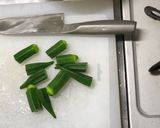 生ハムオクラロールバルサミコ風味作り方4写真