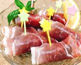 生ハムオクラロールバルサミコ風味作り方7写真