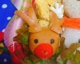 『クリスマス★オラフ』弁当＊冬弁作り方13写真