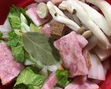 電子レンジ圧力鍋セロリ香るコンソメスープ作り方2写真