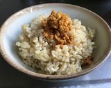 【山わさレシピ】山わさびご飯on生ハム作り方2写真
