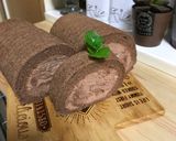 ダブルチョコロールケーキ作り方12写真