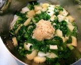 蕪とお揚げさんのお味噌汁作り方7写真