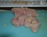 鶏むね肉とキノコのバタ−炒め作り方5写真