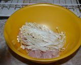 鶏むね肉とキノコのバタ−炒め作り方7写真