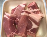 オーブンにお任せ♪ココットで豚の角煮作り方1写真