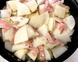 大根、シーチキン、ベーコンの煮物作り方3写真
