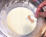 爪楊枝で作るウィンナーとネギのミニ串カツ作り方4写真