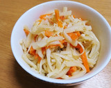 大根の皮できんぴら風炒め煮作り方7写真
