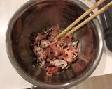 豚こま、塩昆布ショウガ炒め作り方2写真