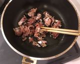 豚こま、塩昆布ショウガ炒め作り方4写真