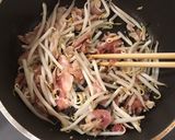 豚こま、塩昆布ショウガ炒め作り方5写真