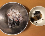 ワタも使う☆イカとチンゲン菜の中華風炒め作り方1写真