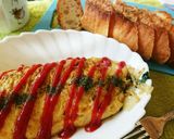 残り物野菜で簡単オムレツ❤節約料理作り方3写真