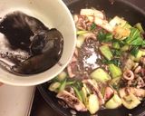 ワタも使う☆イカとチンゲン菜の中華風炒め作り方6写真