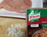 ドイツのクノールでチキンのクリーム煮作り方2写真