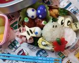 スーパーマリオ『マリオ&ヨッシー』弁当★作り方19写真