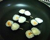 ひとくち焼きおにぎり団子作り方4写真