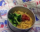 【山ごはん】ピザソースでトマト鍋作り方8写真
