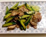豚バラときゅうりの中華風炒め作り方11写真