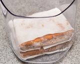 真空マリネ機能で作る 豆腐の味噌漬け作り方6写真