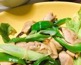 鶏モモ肉とピーマンの生姜焼き作り方6写真