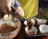 親子で作る！クリスマスカップケーキ作り方6写真