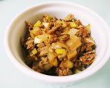 作り置き☆長ネギと挽肉の中華風炒め作り方4写真