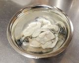 牡蠣づくし玉子あんかけうどん作り方1写真