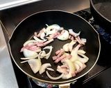簡単トマトクリームパスタ作り方2写真