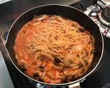 簡単トマトクリームパスタ作り方5写真