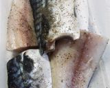 塩さばのペペロンチーノ　作り方2写真