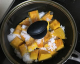 ほっこり♪ 南瓜の（水分で煮る）甘煮作り方2写真