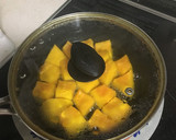 ほっこり♪ 南瓜の（水分で煮る）甘煮作り方4写真