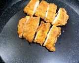 コンビニチキンの甘辛炒め作り方2写真