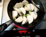 蕪の味噌マヨソース焼き作り方3写真
