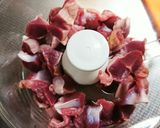 え、砂肝？！のそぼろ丼作り方3写真