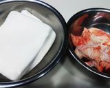 ハンペンとカニカマのしんじよ風ボール作り方1写真