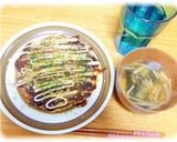 チヂミ粉でお好み焼作り方5写真