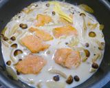 簡単！銀鮭のブラウンクリーム煮作り方5写真