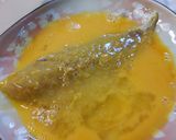 鯵カレー揚げ焼き。作り方4写真