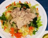 簡単★豚しゃぶのゴマだれ温野菜サラダ♬作り方9写真