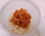 朝の準備も簡単！お弁当に、温きつねうどん作り方5写真