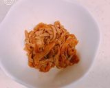 朝の準備も簡単！お弁当に、温きつねうどん作り方2写真